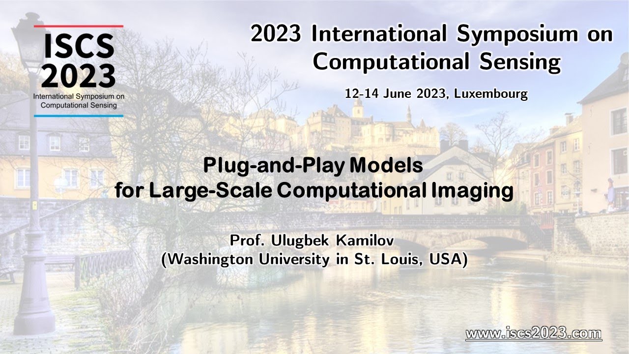ISCS23: Plug-and-Play Models for Large-Scale Computational Imaging