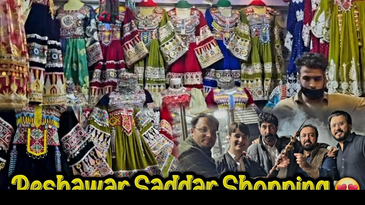 Street Food Peshawar Pakhton Tribe Mutton Karahi & Shinwari Or Saddar Bazar Me Shopping Farhad Hamza