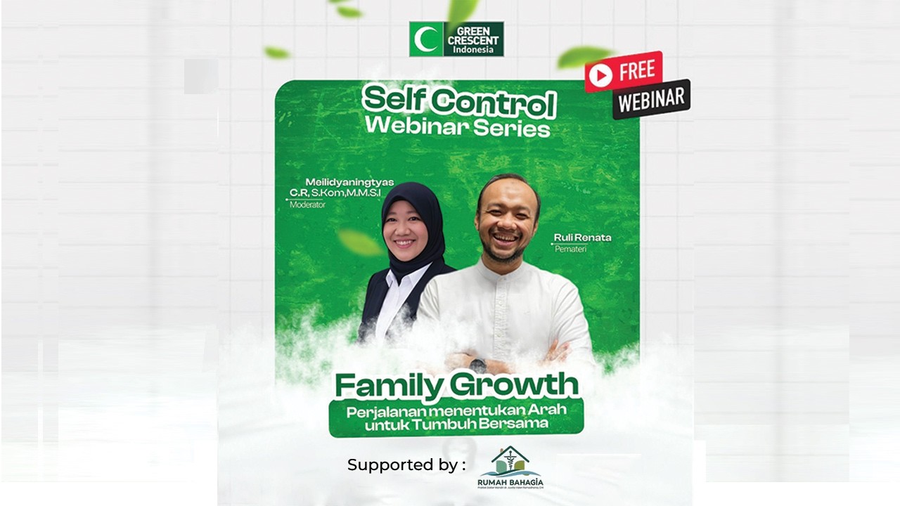Green Crescent Indonesia - Self Control Webinar Series (Day 6)