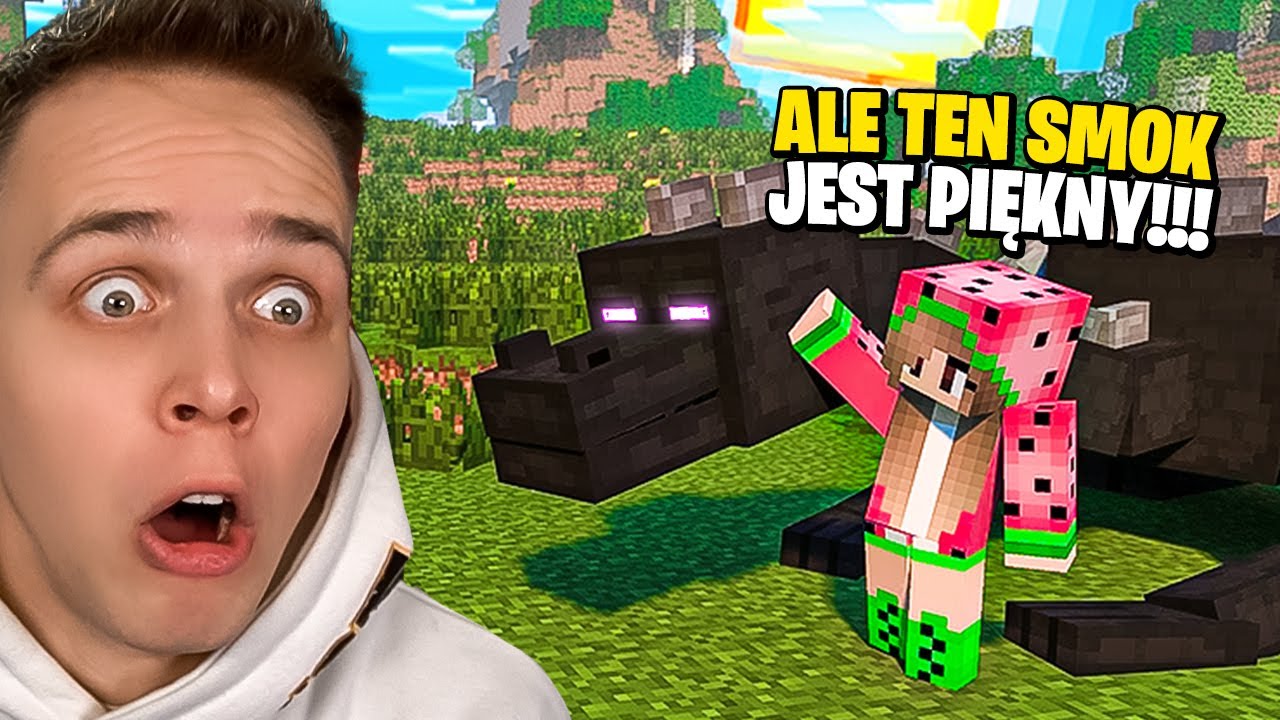 MOJA SIOSTRA PIERWSZY RAZ PRZESZŁA MINECRAFT!