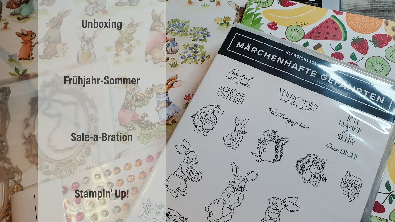 Unboxing Stampin' Up! Bestellung im Januar 2025 und warum ich so lange nichts veröffentlicht habe