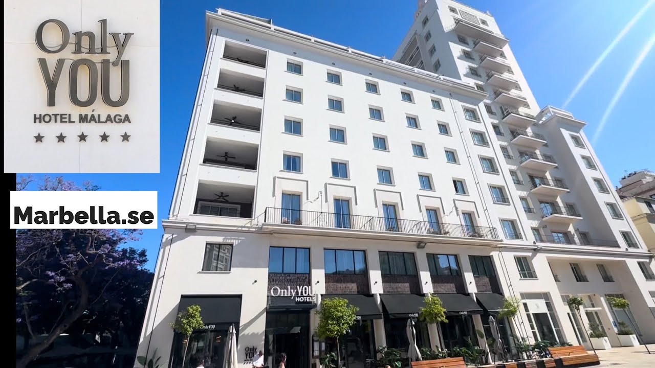 Only YOU Hotel Malaga - 5⭐️ Luxury hotel in SoHo Malaga by harbour. The Best Hotel in Malaga?