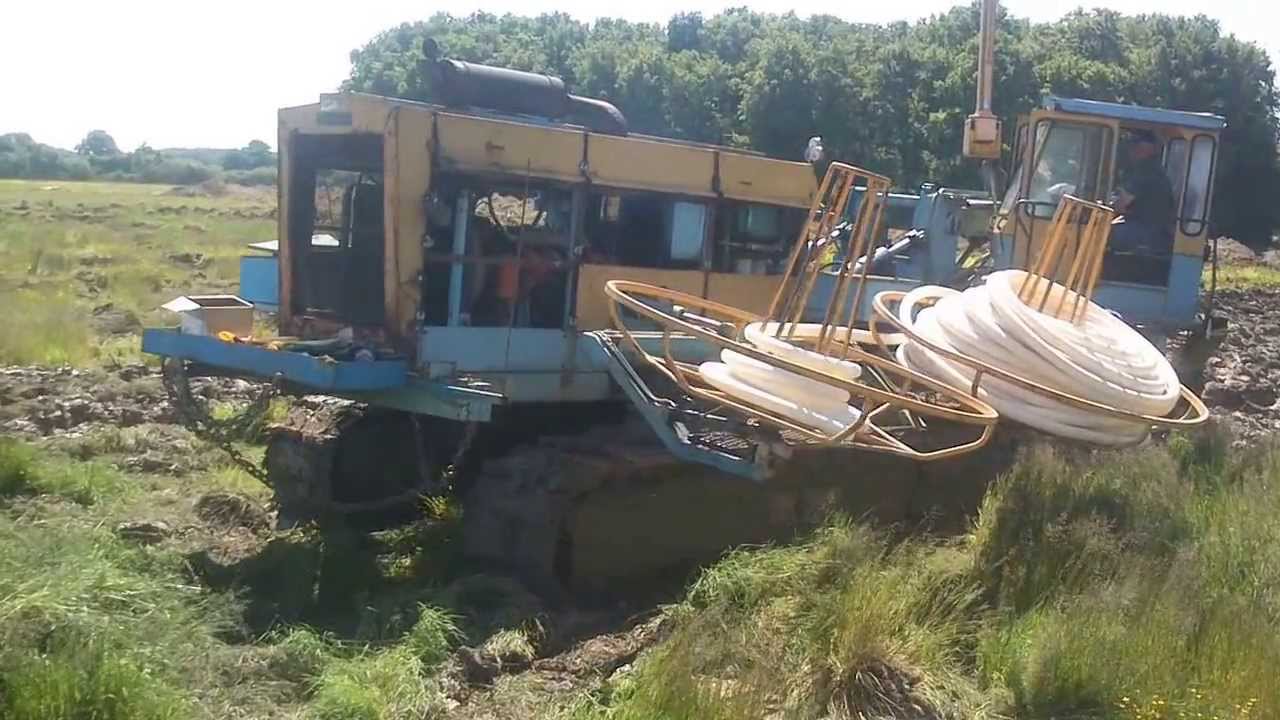 drainage de terre agricole