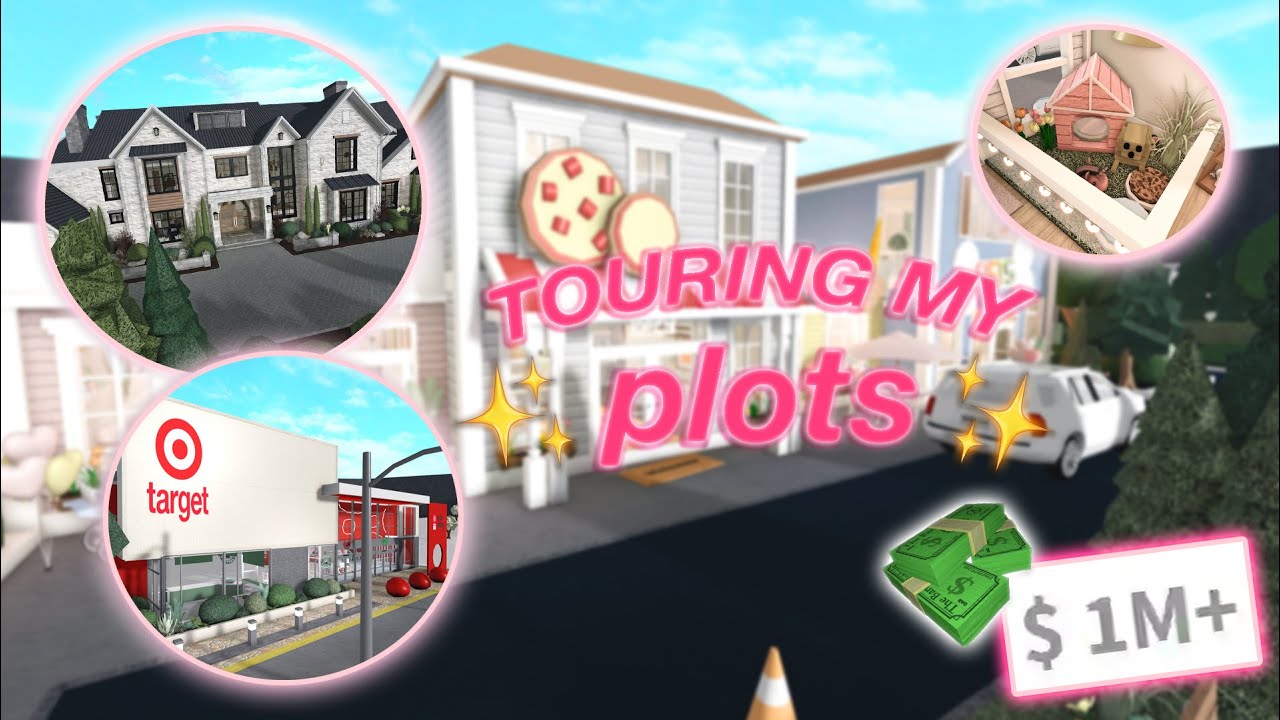 ПУТЕШЕСТВИЕ ПО МОИМ УЧАСТКАМ В БЛОКСБУРГЕ | Ролевая игра Roblox Bloxburg | *С ГОЛОСОМ*