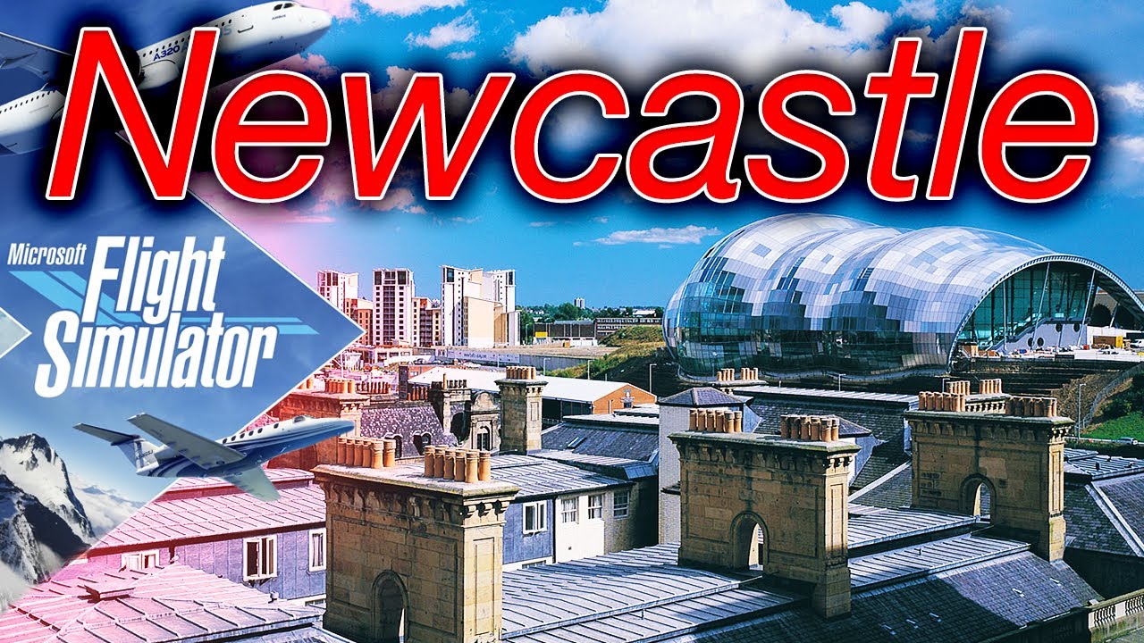 🔴4K Newcastle Flight | Microsoft Flight Simulator 2020 [RTX 3090]