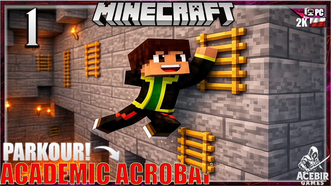 ACADEMIC ACROBAT DZIWNA TA MAPA |MINECRAFT |#1 |PL PC 2K