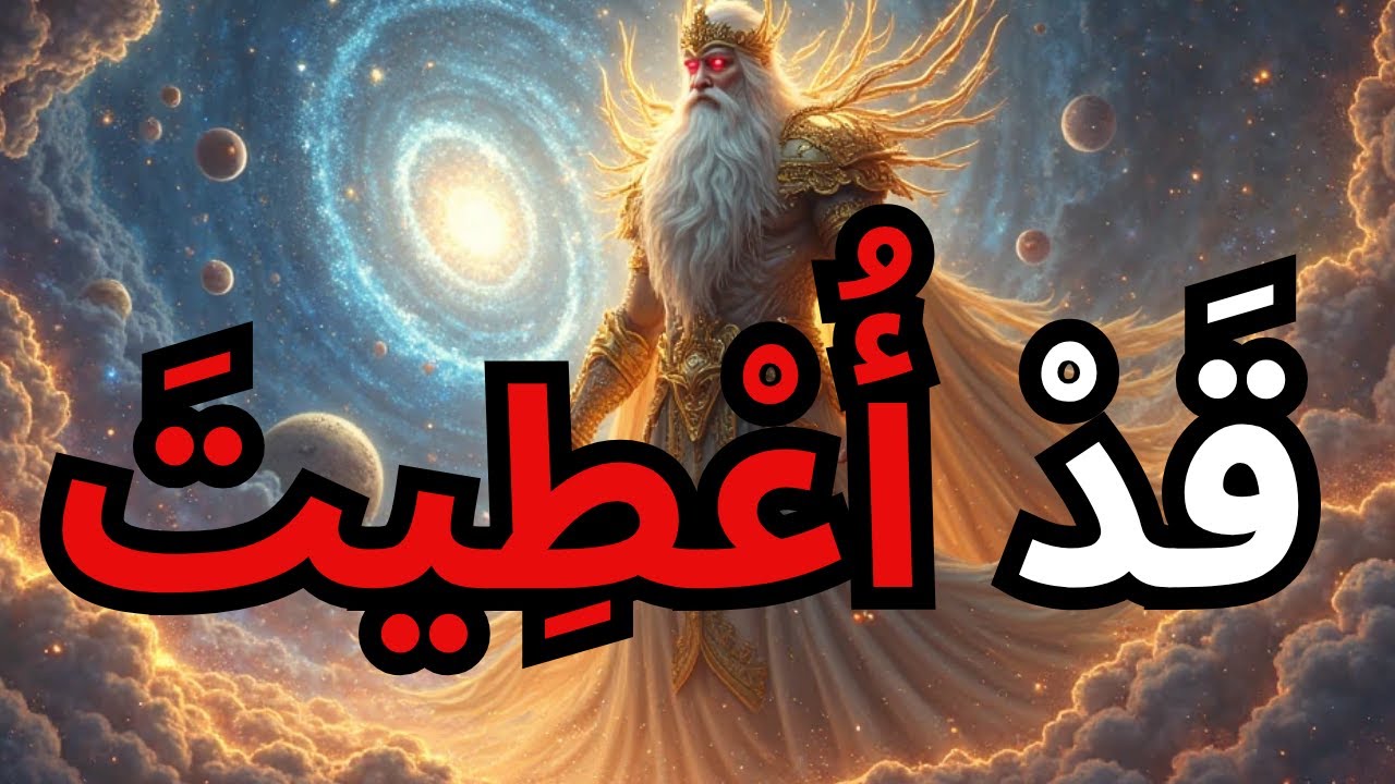 لقد اختارك الله، وقد وضع فيك قوة خاصة    ولم تستخدمها بعد