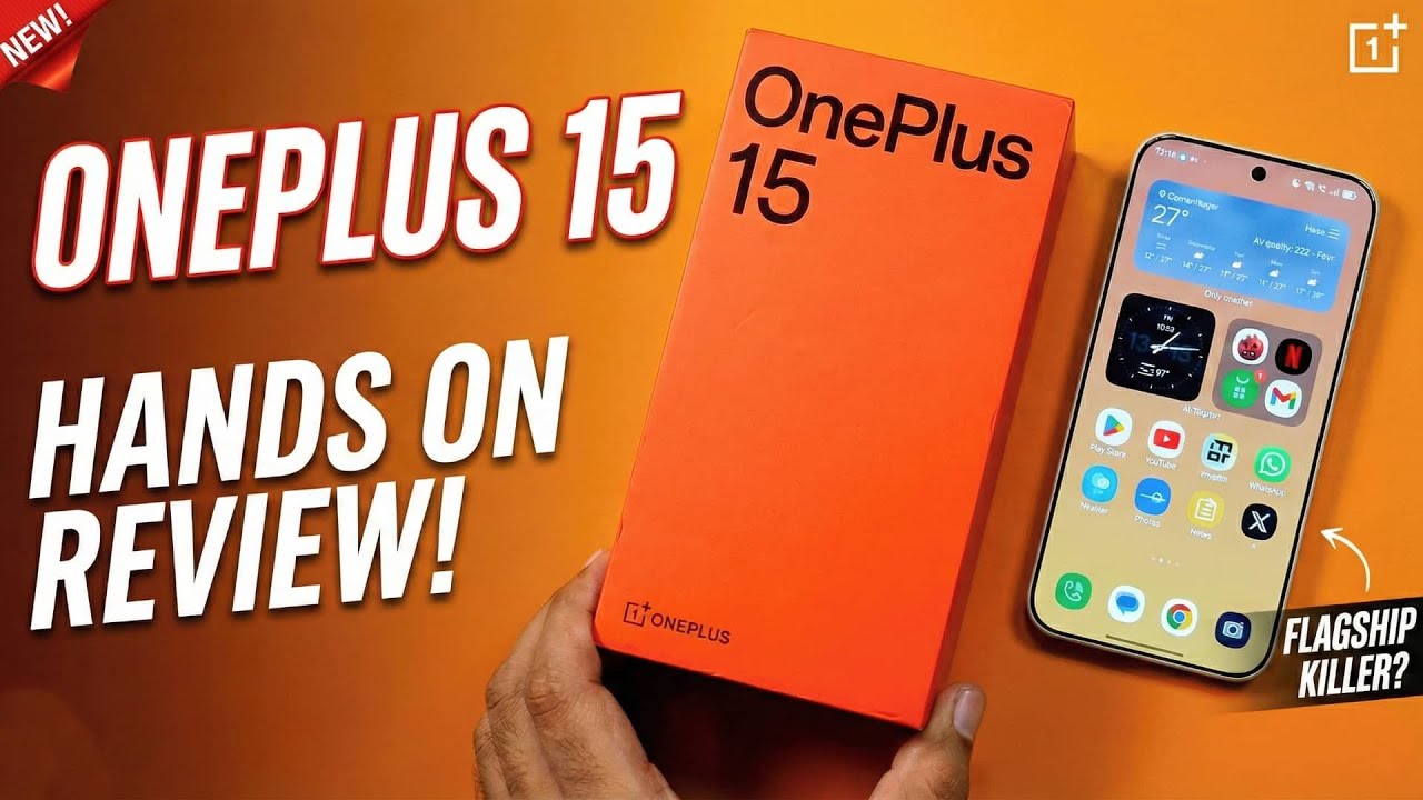 Обзор OnePlus 15 (для розничного подразделения в Индии)