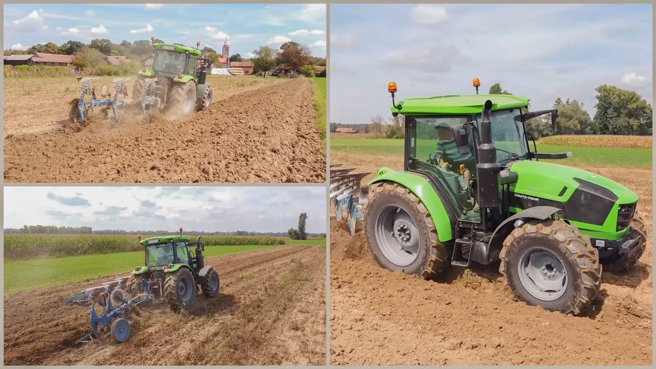 Plowing - Deutz-Fahr 5100G + Rabewerk - RABE Agri GmbH