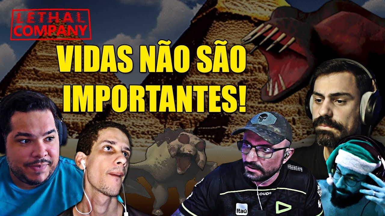 TURISMO S£XUAL NA EMPRESA?! LETHAL COMPANY com SMZINHO ZANFAS JONNYZUL