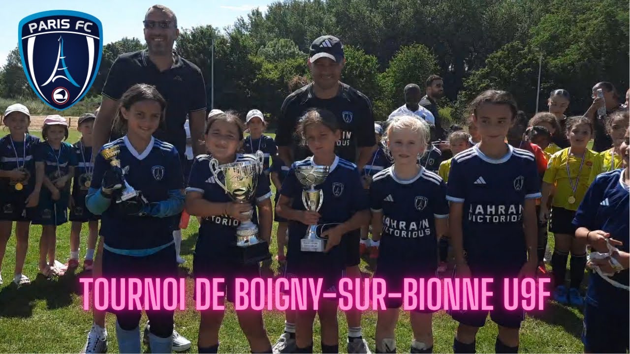 Finale 100% Paris FC Tournoi de Boigny-sur-Bionne. U9F vs U8F