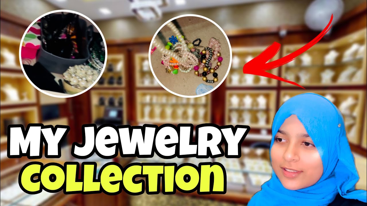 My Jewelry Collection 😍 | Glasses Collection 😎 | MaryamEmanVlogs | 