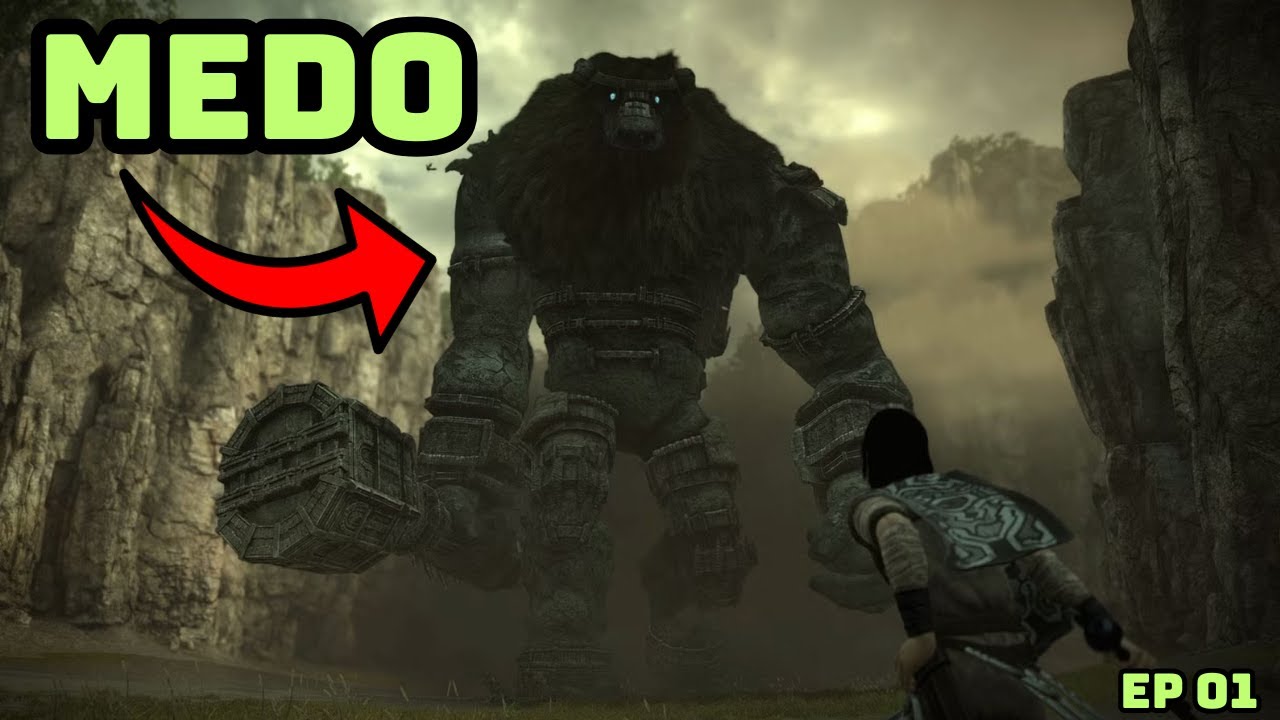 UM DOS MELHORES JOGOS DE TODOS OS TEMPOS - Shadow of the colossus - Playstation 2 - EP - 01