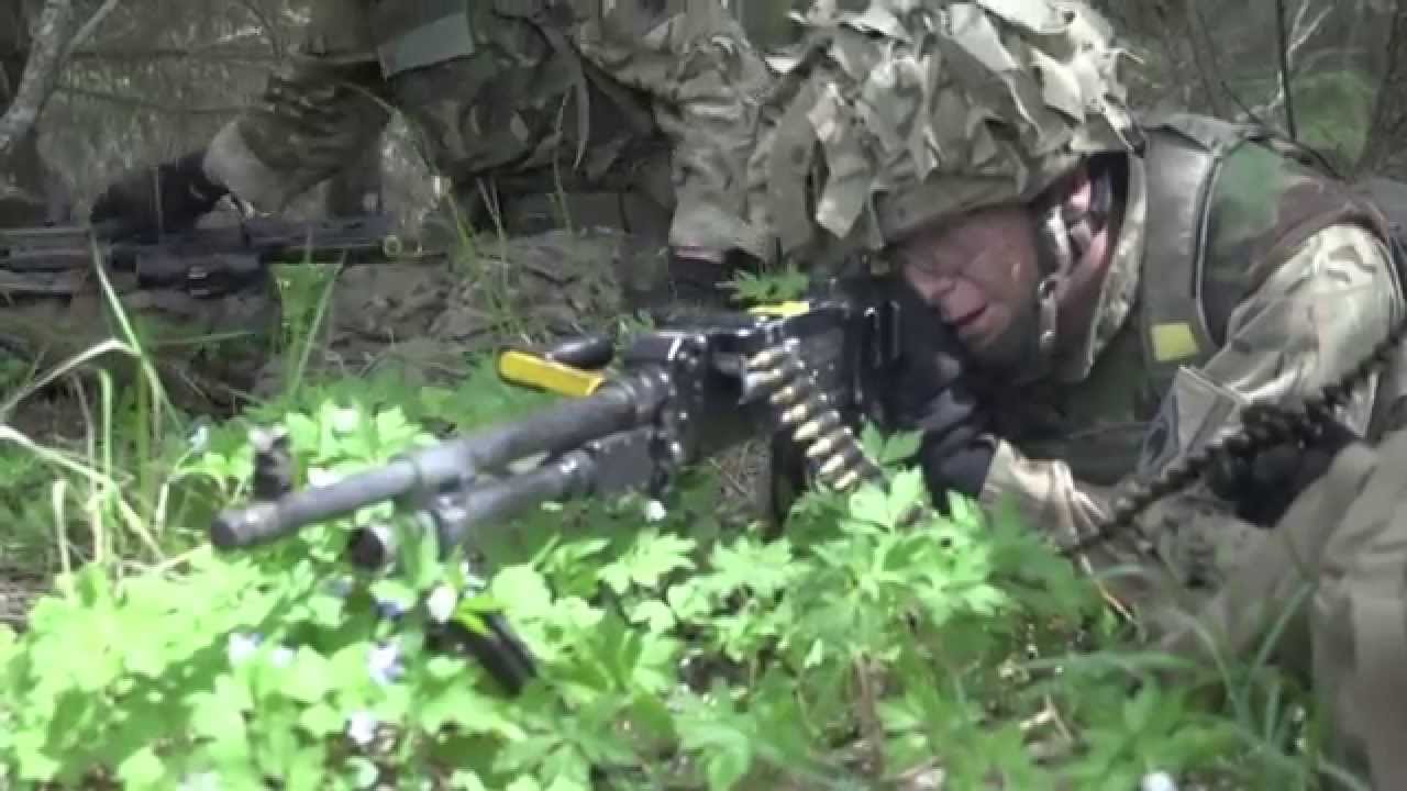 NATO Army Multinational Land Forces Military Exercises Video