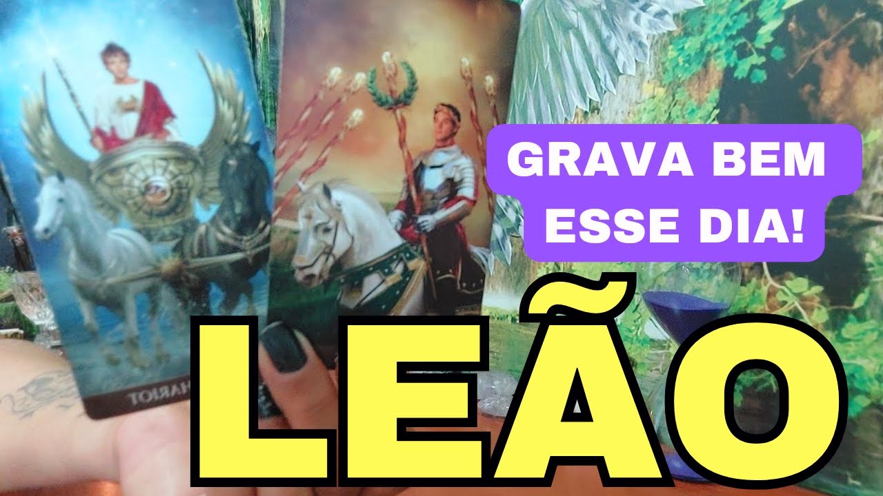 LEÃO 👑MEU DEUS🌟GRAVA BEM ESSE DIA🏆 SEU NOME,PODER SOBRENOME TRIUNFO VITÓRIA. #tarot #leao #leão#leo