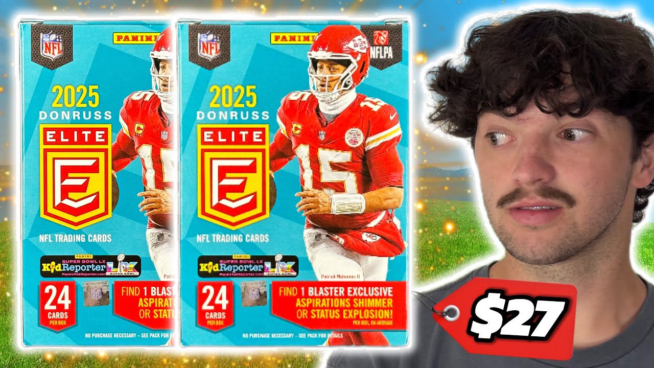 WATCH BEFORE YOU BUY!&hellip; (2025 Donruss Elite Blaster Box)