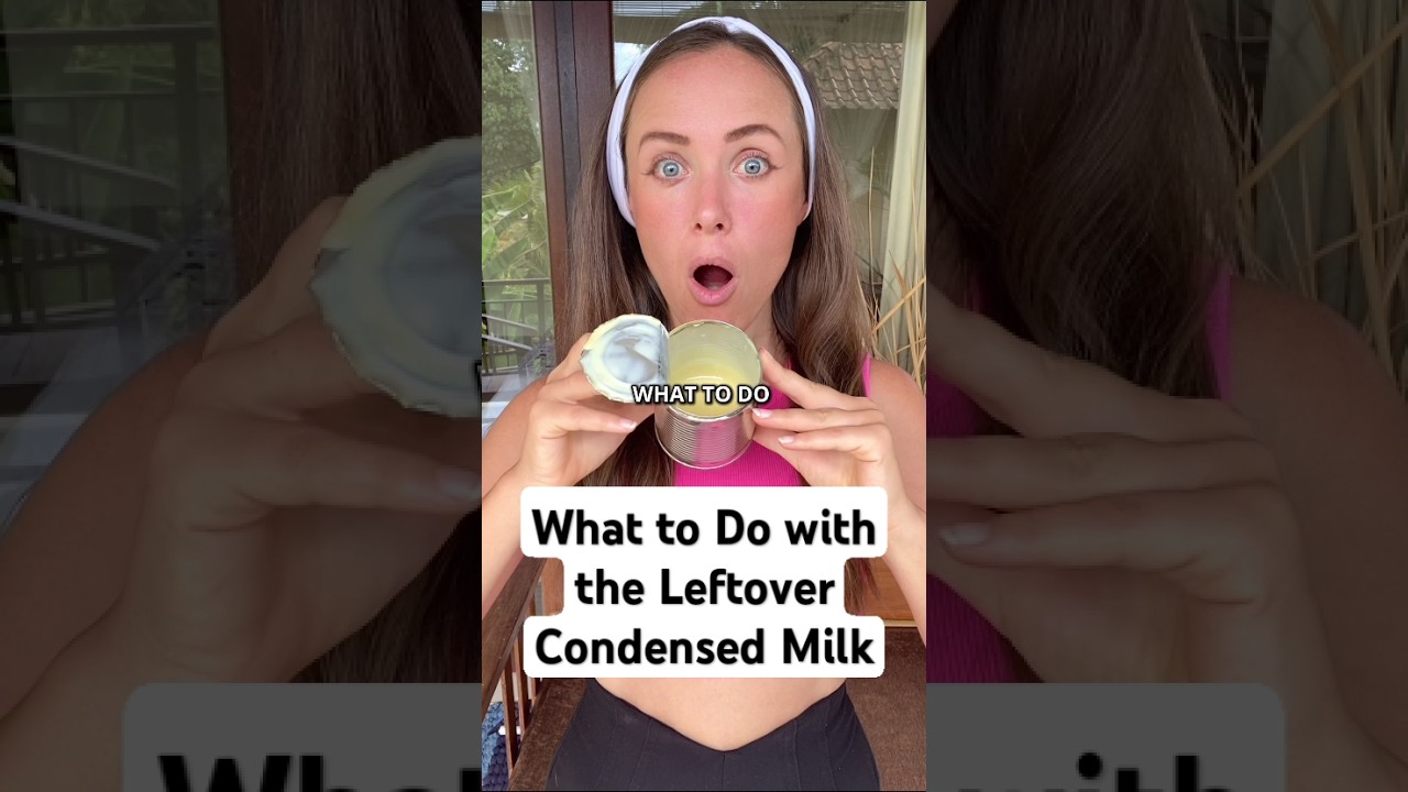 I Didn&rsquo;t Know What to Do with the Leftover Condensed Milk