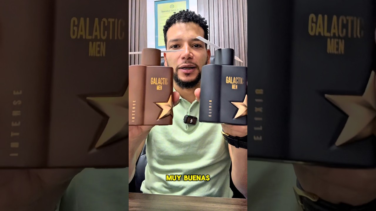 Galactic Men Intense & Galactic Men Elixir.  Primeras Impresiones #perfume #parfum #cologne