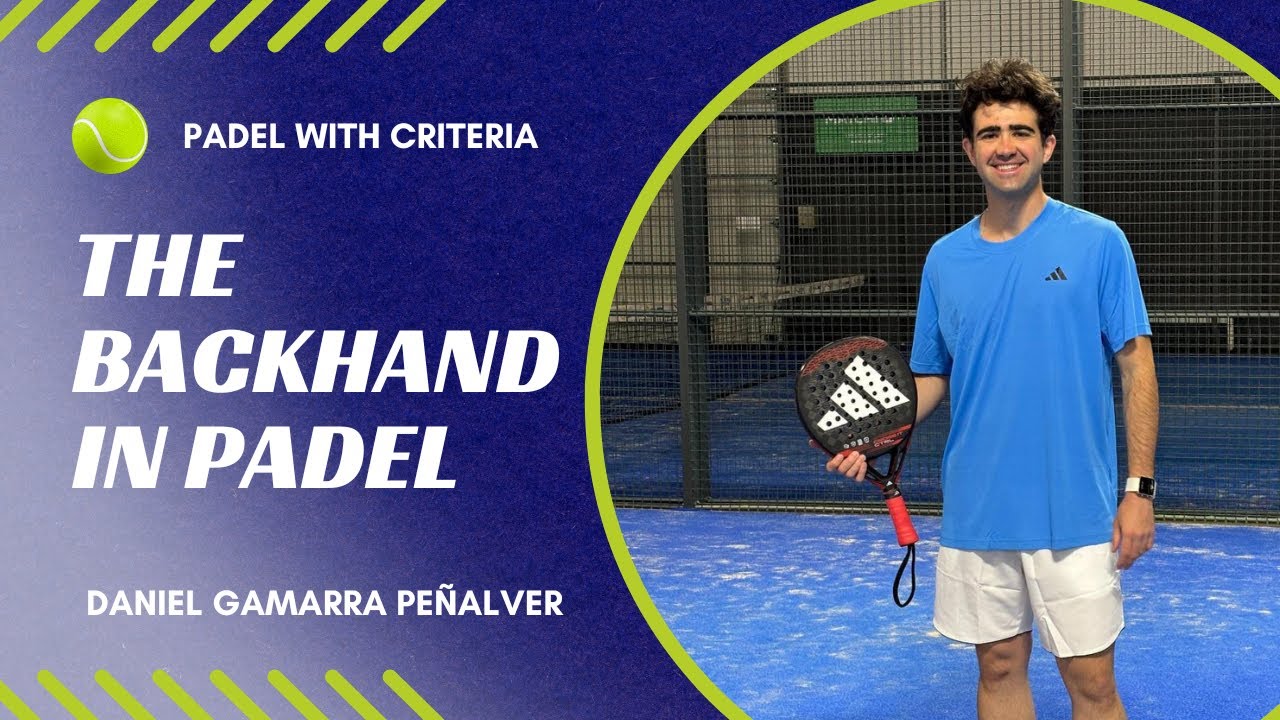 THE BACKHAND SHOT IN PADEL! 🎾😃