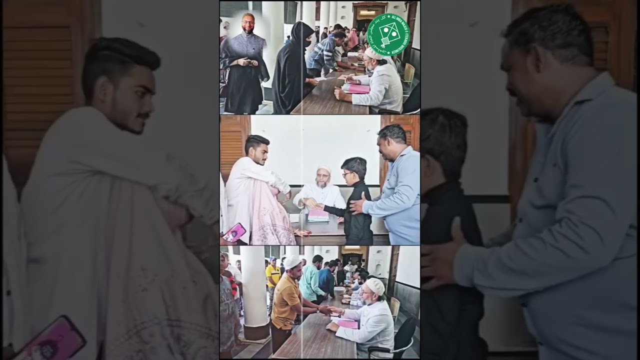 Asaduddin Owaisi Listens to Public Grievances at Darussalam, Hyderabad #aimim