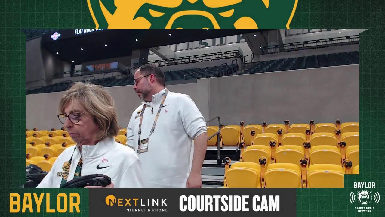Baylor Basketball (W) Courtside Cam vs Arizona St.Febuary 7th 2026