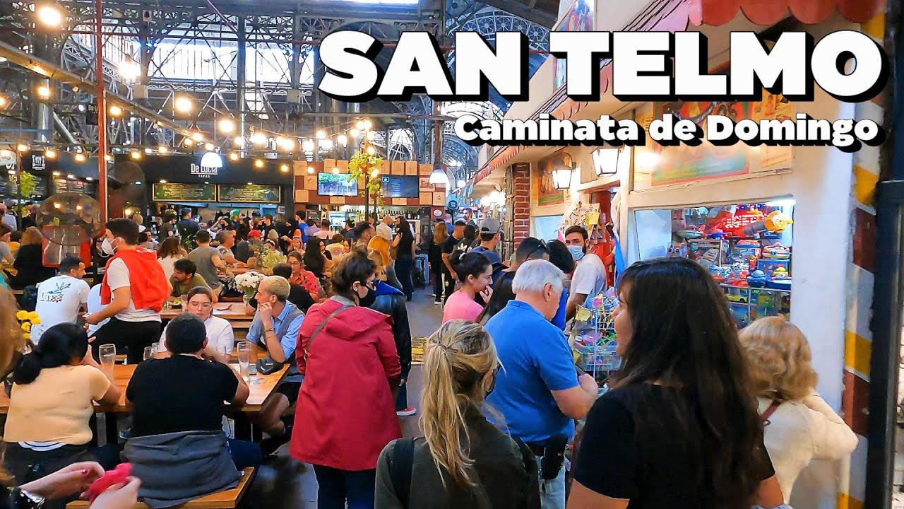 Caminando por SAN TELMO (Walking Tour) | BUENOS AIRES - ARGENTINA