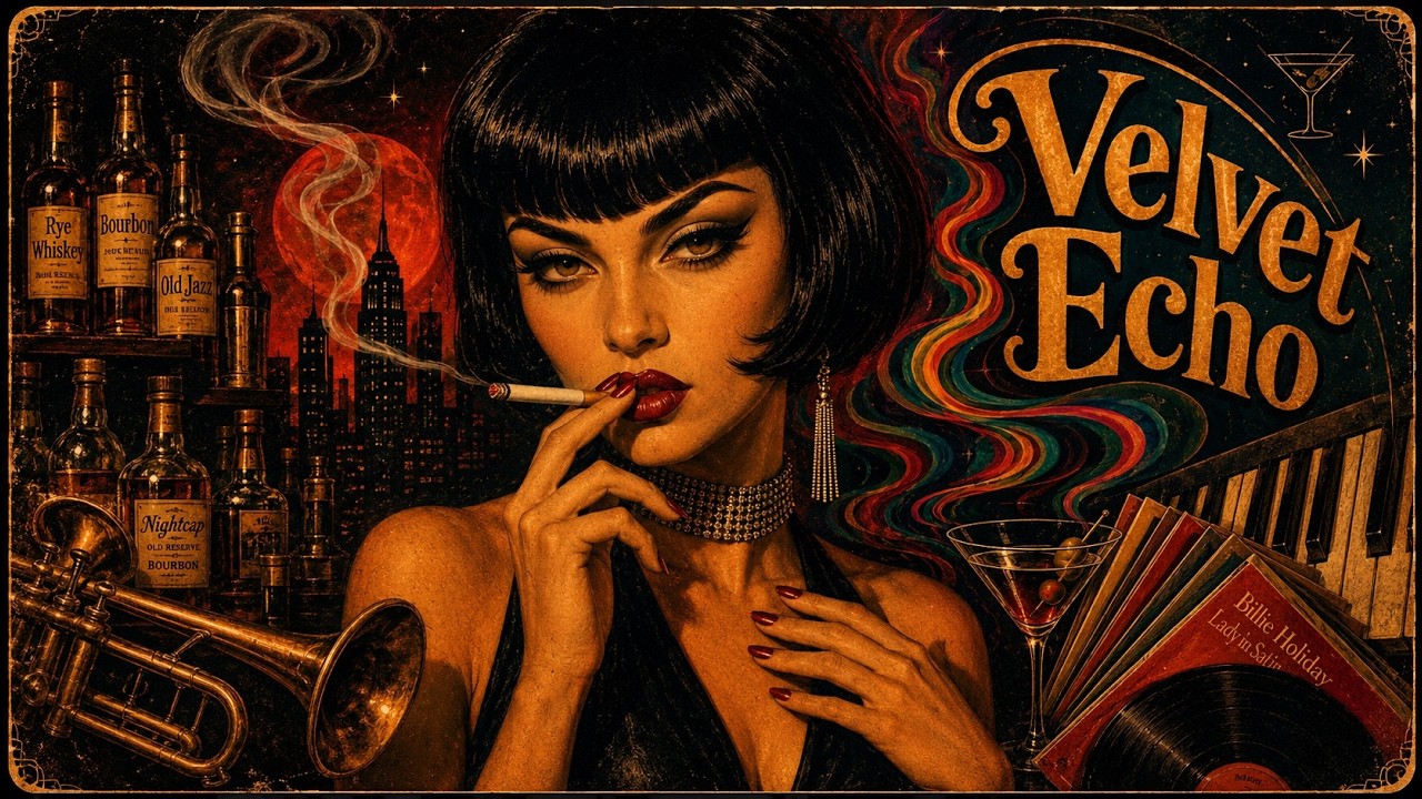 Dark Jazz & Noir Trip-Hop // Slow Music for Last Nightcap