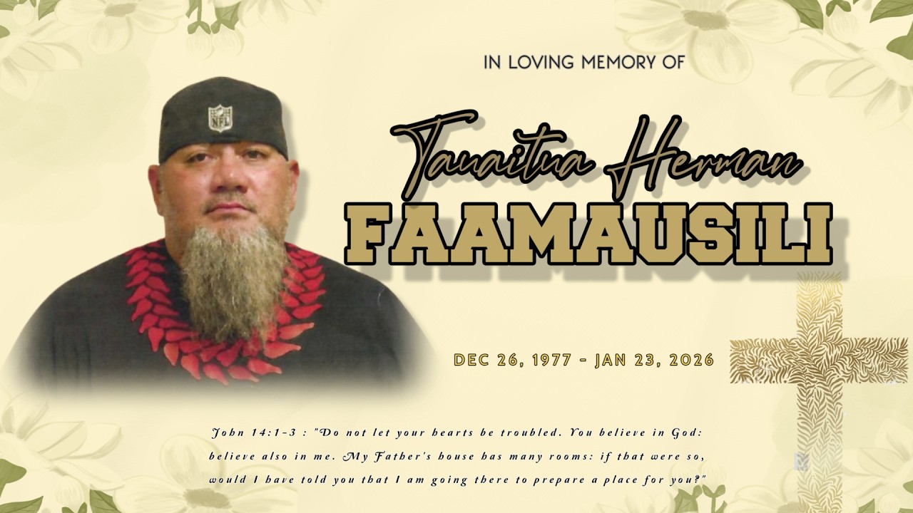 The late Tauaitua Herman Faamausili Final Day