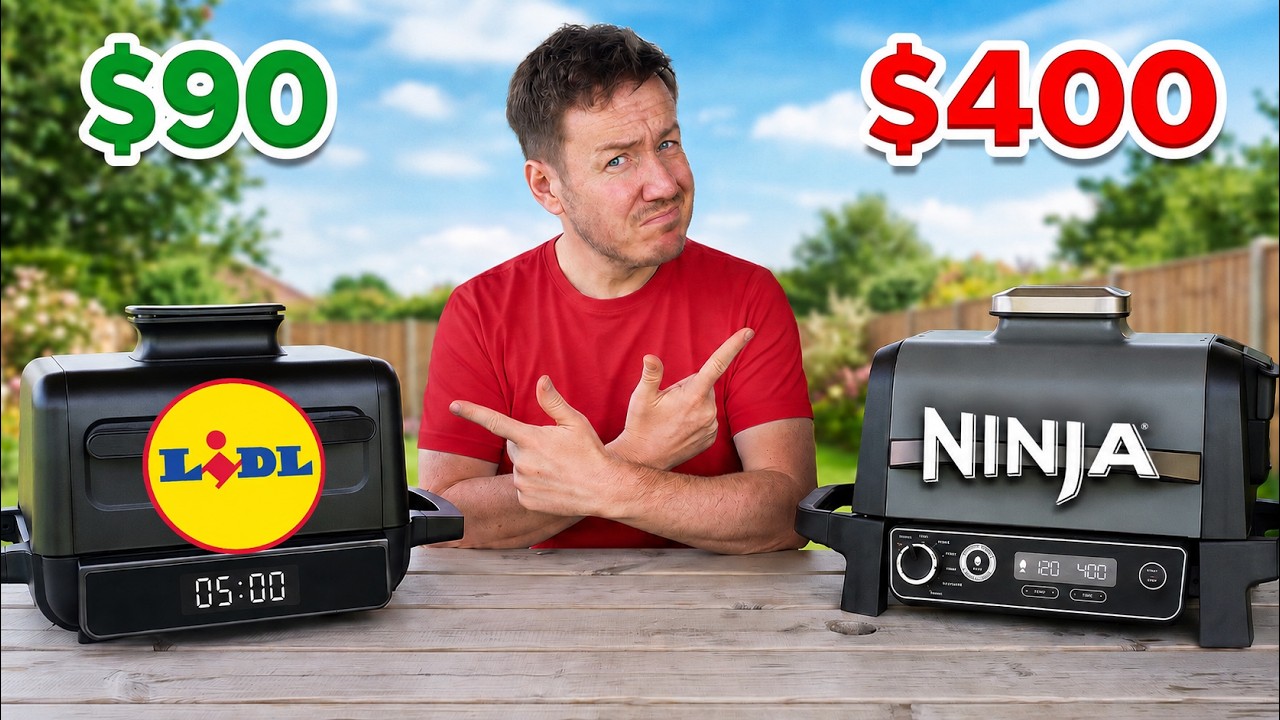 Я попробовал гриль из Lidl за $90&hellip; Ninja в опасности?