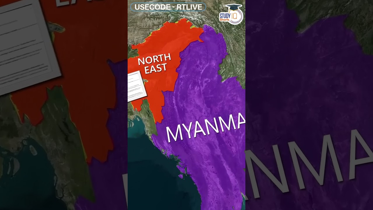 India vs Myanmar | The real reason for Manipur, Free Movement Regime #india #myanmar #manipur #news