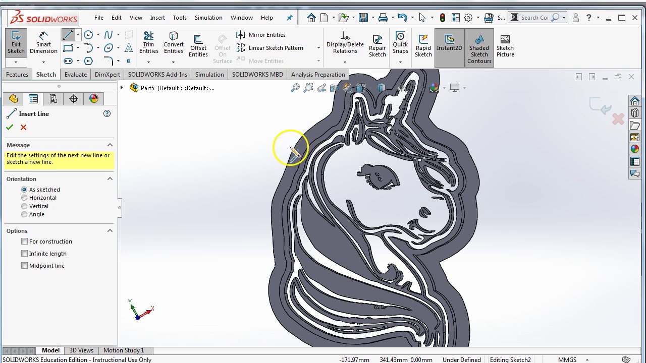 04c Cookie Cutter with Denting - SolidWorks