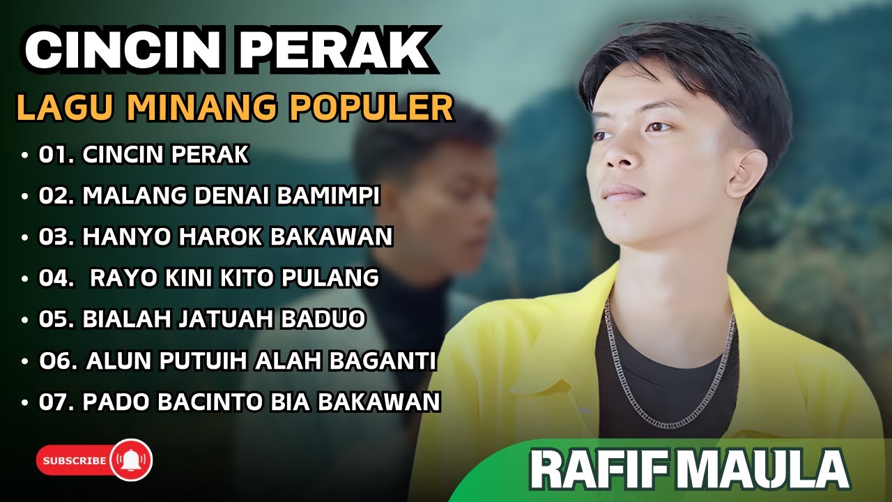 RAFIF MAULANA - CINCIN PERAK - MALANG DENAI BARMIMPI  || LAGU POP MINANG TERPOPULER 2025