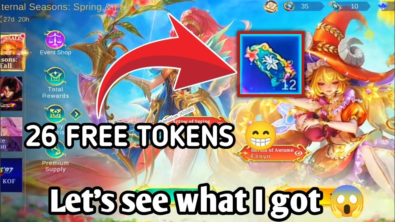 Premium supply free tokens😍 Eternal season, Spring & fall🔥