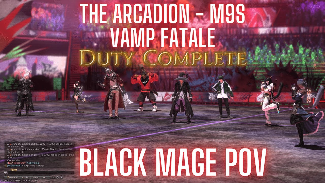 M9S - Day 2 PF Clear | Black Mage PoV