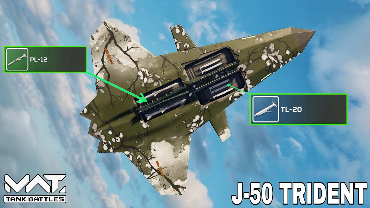 J-50 TRIDENT - FULL MK3 MAX GAMEPLAY 🔥 MWT :  TANK BATTLES 