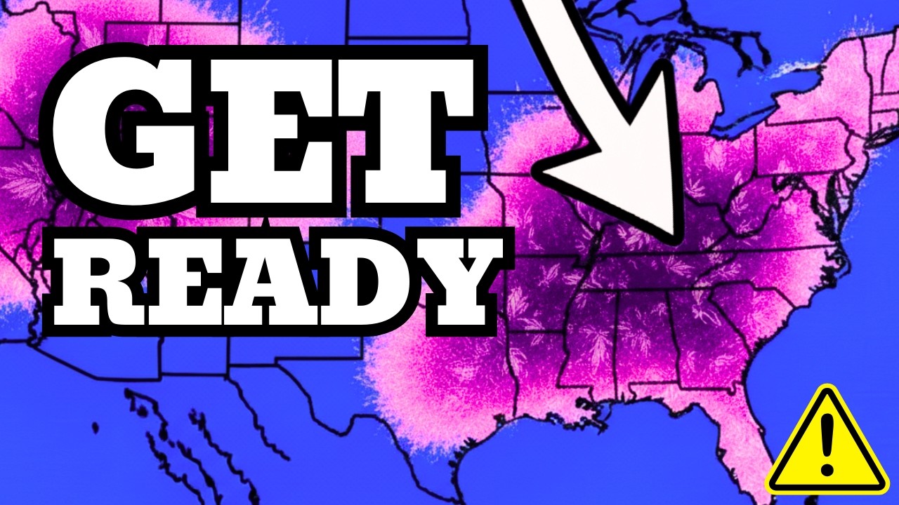 This CRAZY SnowStorm Bringing 4 Feet Of SNOW...