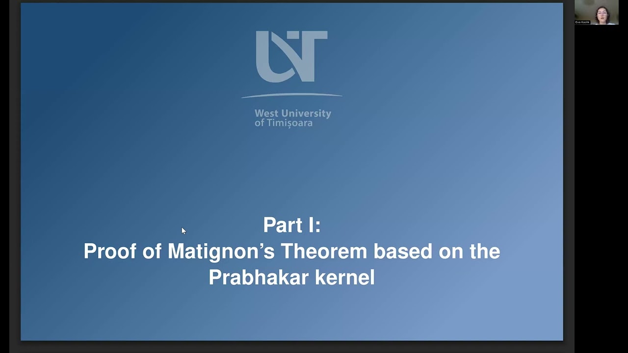 E.Kaslik:Prabhakar Kernels in Fractional Dynamics:from Matignon-type Stability to Two-Term Equations