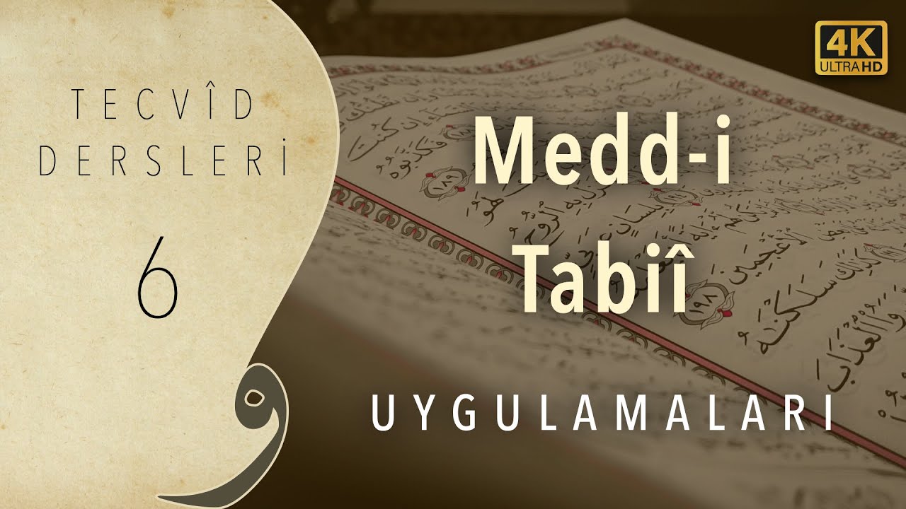 Örneklerle Medd-i Tabii Uygulamaları | Tecvid Dersleri 06 - Mehmet Emin Yiğit