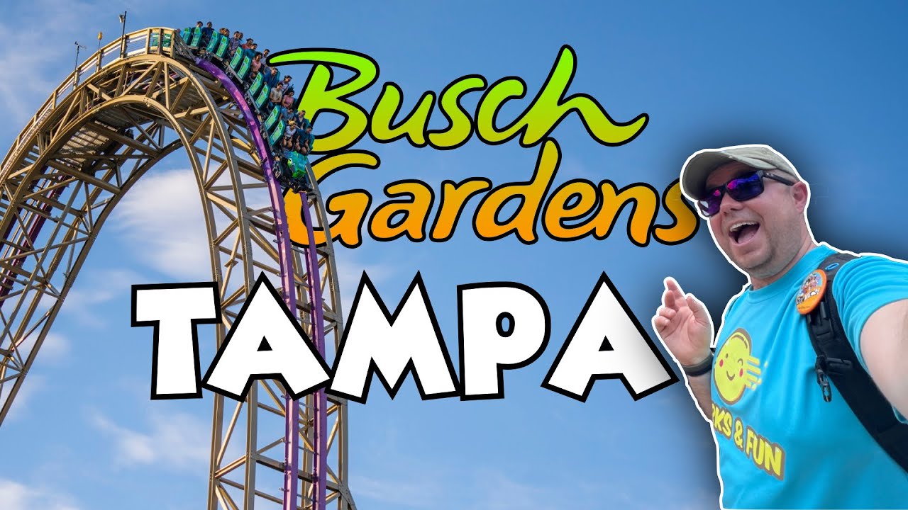 BUSCH GARDENS Tampa mi ha SORPRESO 😱