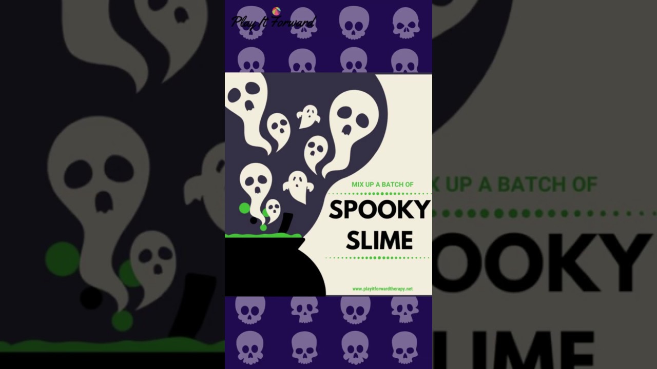 Spooky Slime Recipe