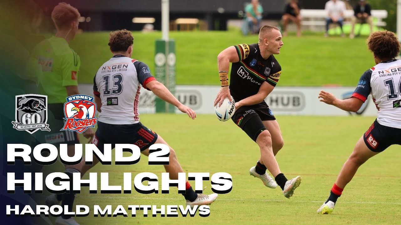 HIGHLIGHTS: Harold Matthews Rd 2 Panthers vs Roosters