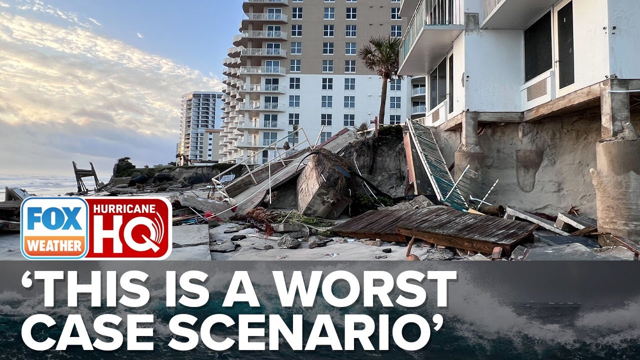 Nicole: Beach Erosion Still Major Concern For Daytona Beach Shores, Buildings Deemed Unsafe