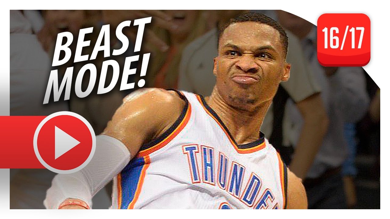 Russell Westbrook Full Highlights vs Rockets (2016.11.16) - 30 Pts, 9 Ast, UNREAL CLUTCH DUNK!