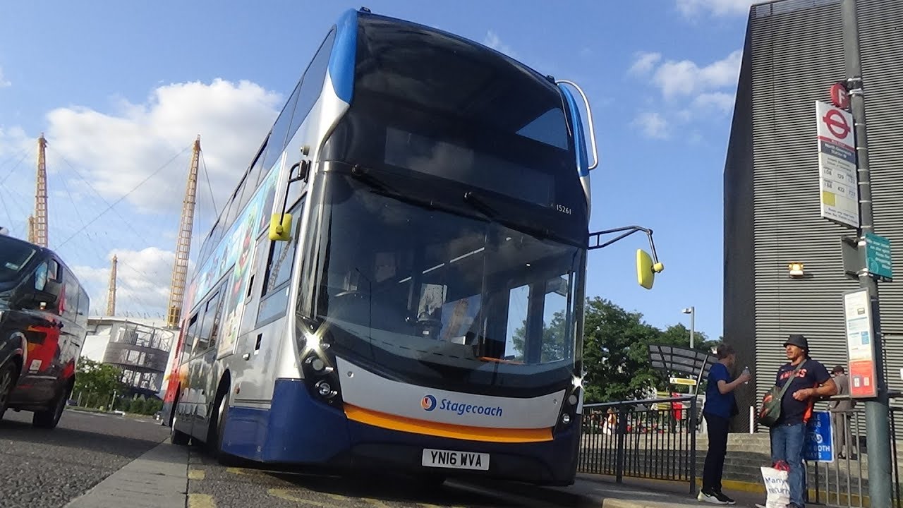 *Full Route Visual* Route M2 | Canterbury - North Greenwich | YN16 WVA (15261)