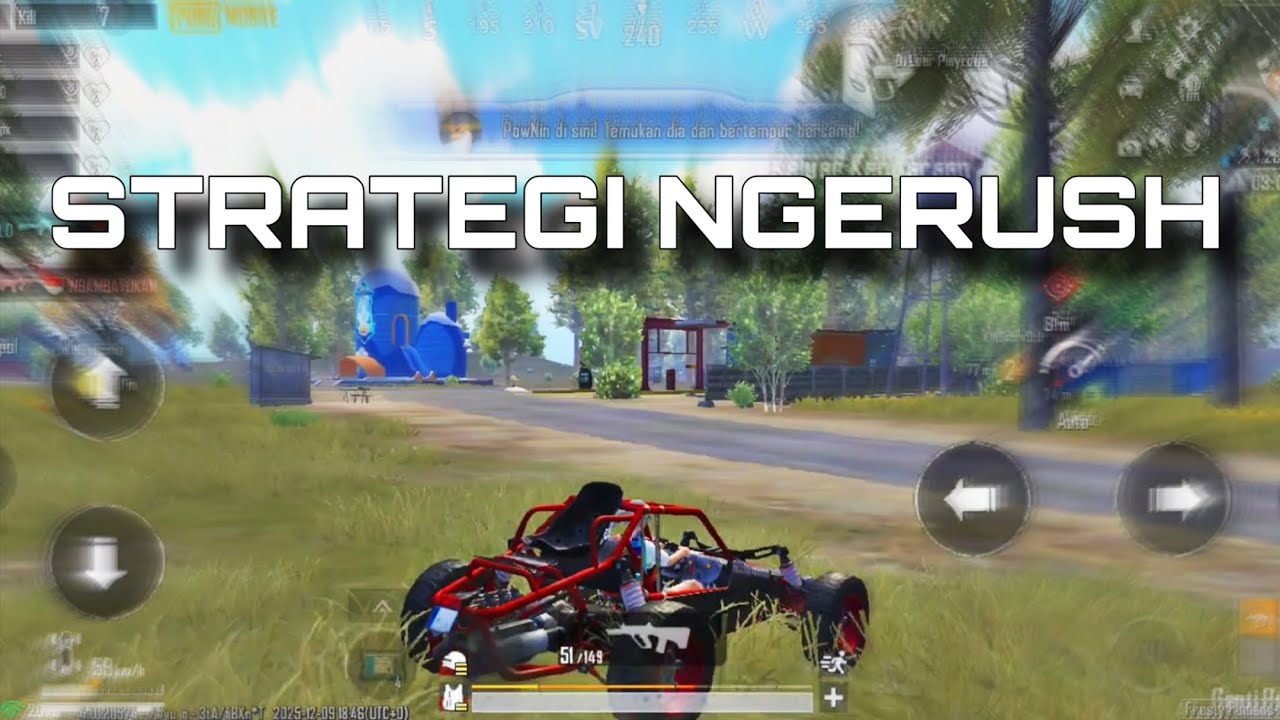 NGERUSH HARUS BERSTRATEGI JANGAN ASAL TABRAK ‼️ | PUBG MOBILE 