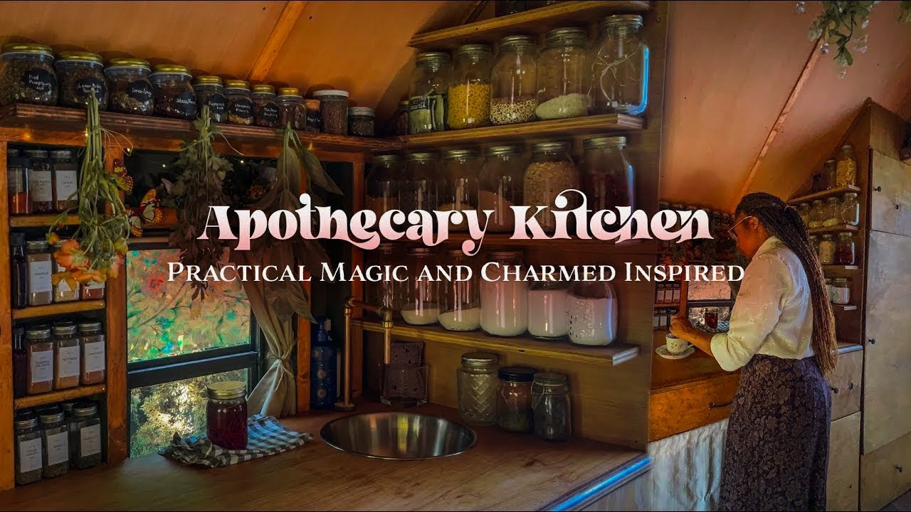 Small Kitchen Makeover ✨| Practical Magic and Charmed Inspired🔮🕯️