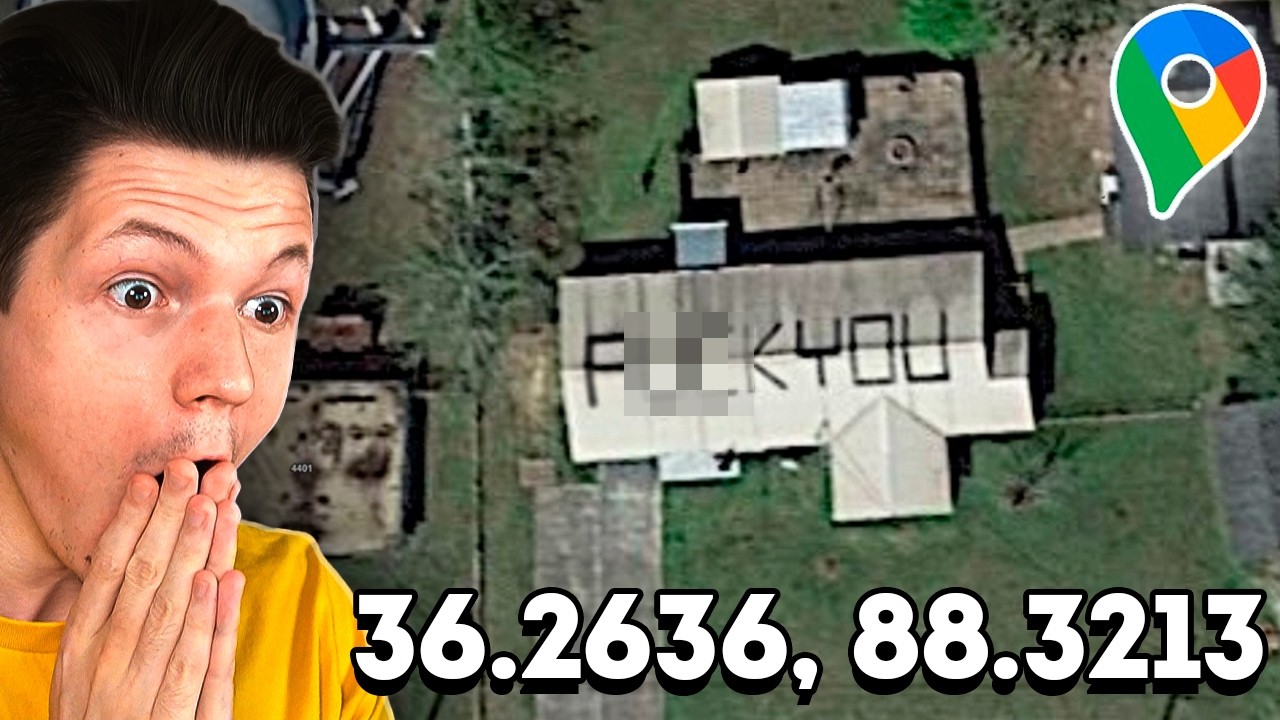 DISTURBING GOOGLE MAPS LOCATIONS...
