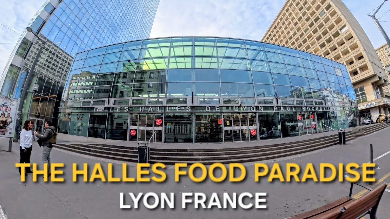 Les Halles Paradis Gastronomique de Lyon. 