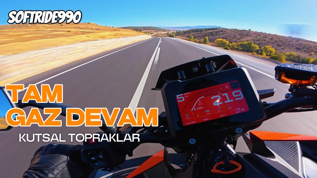 Полный газ ** На дороге с KTM 990 **
