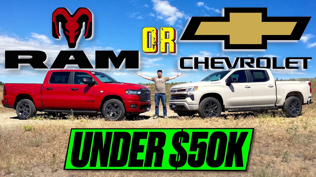 Выбираю бюджетный НОВЫЙ Ram 1500 или Chevy Silverado!